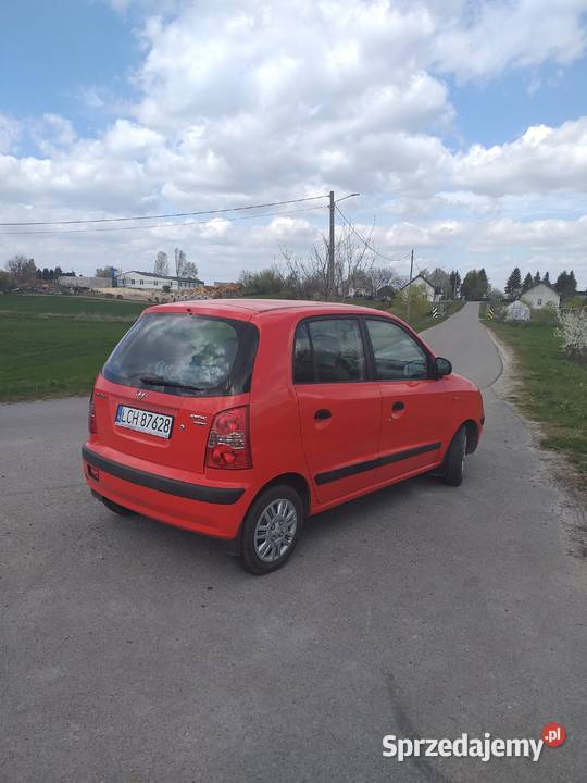 hyundai atos niski przebieg 9700 nowy konesera 9700km lubelskie Chełm