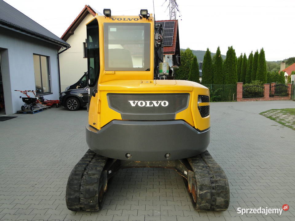 Minikoparka Koparka gąsienicowa VOLVO ECR 58 D 6 Kabina Łętownia sprzedam