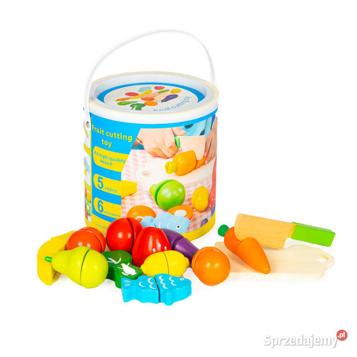 Drewniane warzywa i owoce do krojenia 13