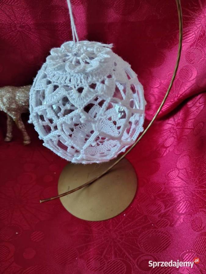 Bombka na szydełku Łódź
