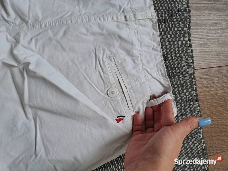 Białe szorty The Trend House stylowe i wygodne S pomorskie Trąbki Wielkie