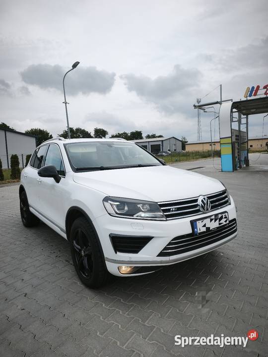 VW Touareg lift 30d salon Polska 4x4 hak zamiana nieuszkodzony Volkswagen Ząbkowice Śląskie