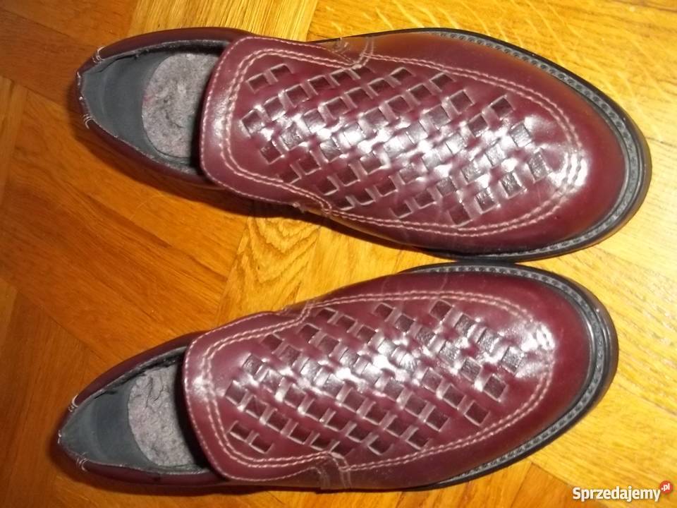 Skórzane półbuty męskie 41 Łódź