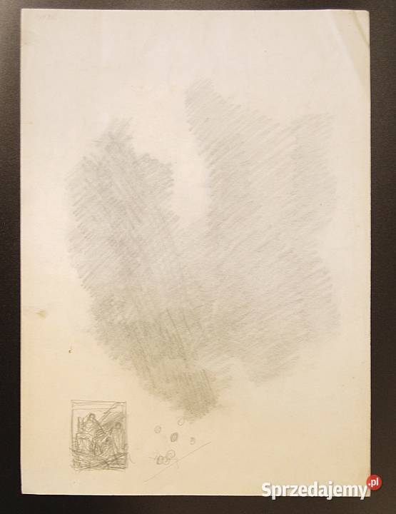 Jan STYKA 1858 1925 Orfeusz i Eurydyka Malarstwo wielkopolskie Poznań