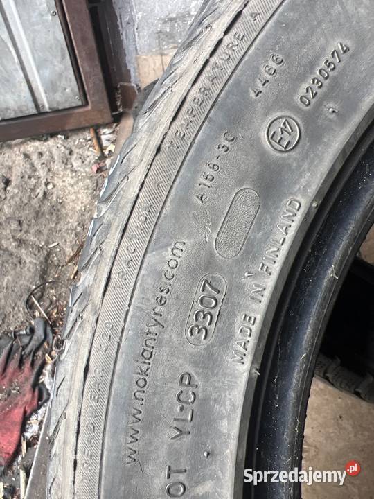 Opony zimowe nokia wr 20555 R16 16cale Radzyń Podlaski