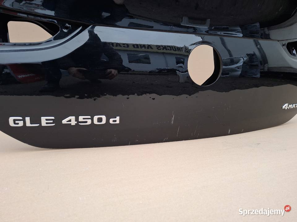 MERCEDES GLE W167 COUPE KLAPA BAGAŻNIKA TYŁ Bieleń