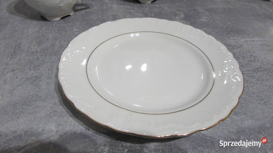 Porcelana Rococo Złota Linia 12 osób Ćmielów Porcelana i szkło Kraków
