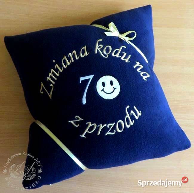 Prezent okrągłe 70 URODZINY siedemdziesiątkę Toruń