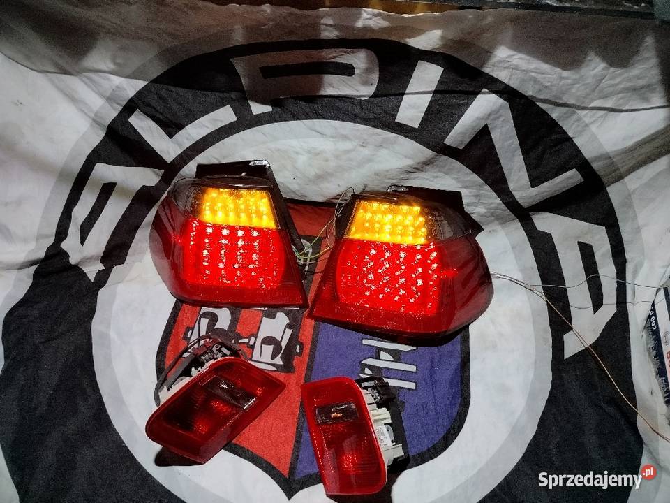 Bmw e46 sedan lampy tylne LED kompletprzed lift osobowe Lampy tylne Aleksandrów Łódzki sprzedam