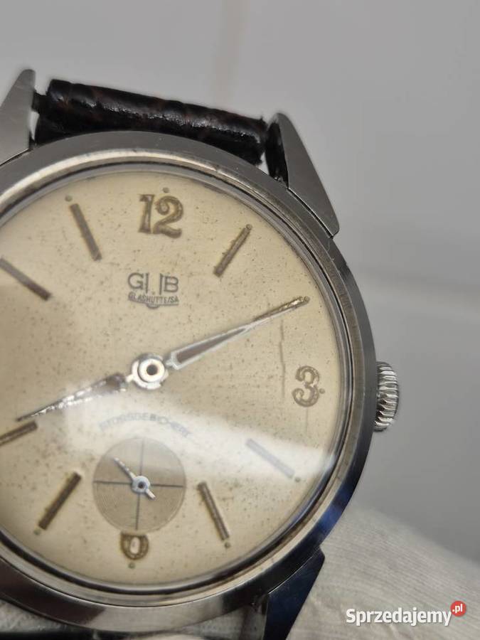 Męski zegarek vintage GUB Glashtte Chorzów sprzedam