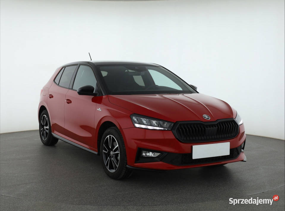 Skoda Fabia 10 TSI asystent pasa ruchu dolnośląskie Bielany Wrocławskie