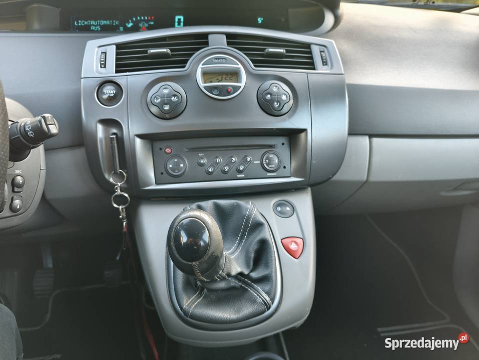 Renault Scenic Renault Scenic II 16 Benzyna 2006 wielofunkcyjna kierownica śląskie