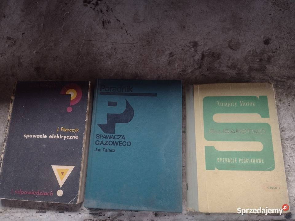 Stare książki Spawacz