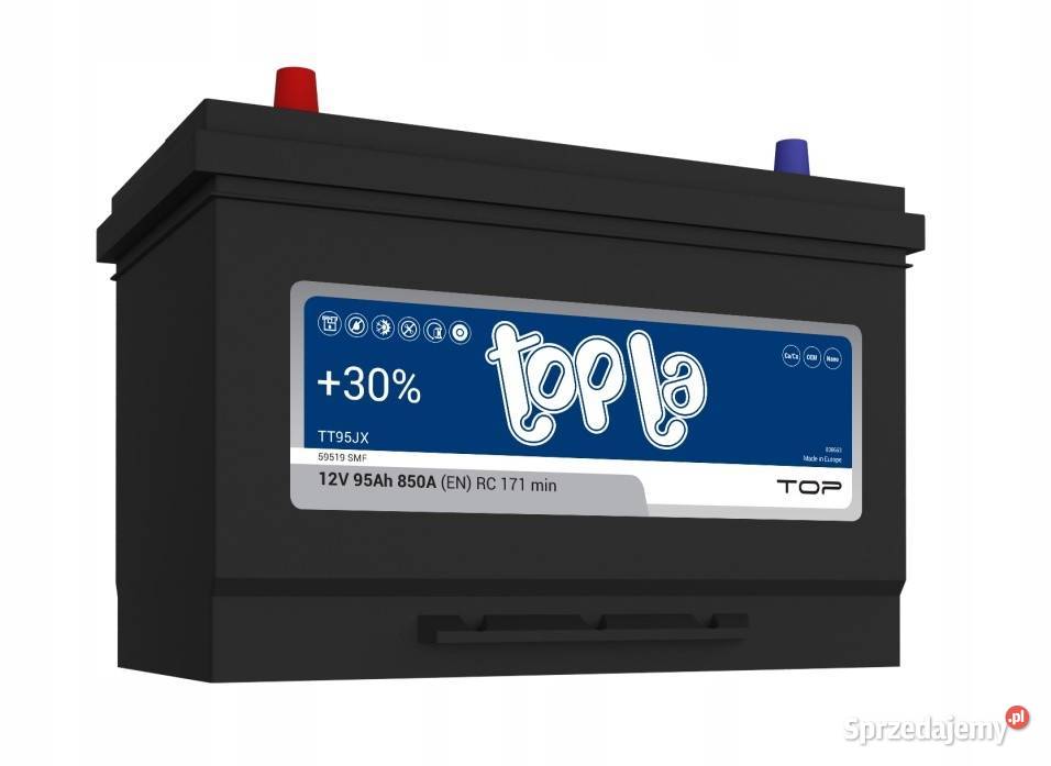 Akumulator Topla Top JIS 95Ah 850A L TT95JX Jelcz-Laskowice