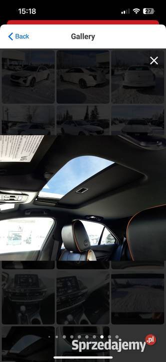Cadillac c4 wersja sport napęd 4X4 235 koni dolnośląskie Oława sprzedam