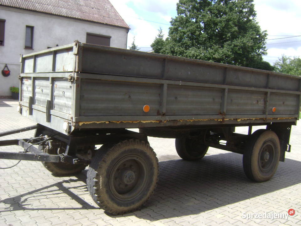 Sprzedam przyczep D 50 zarejestrowana 6 tonowa Przyczepy rolnicze wielkopolskie Krotoszyn