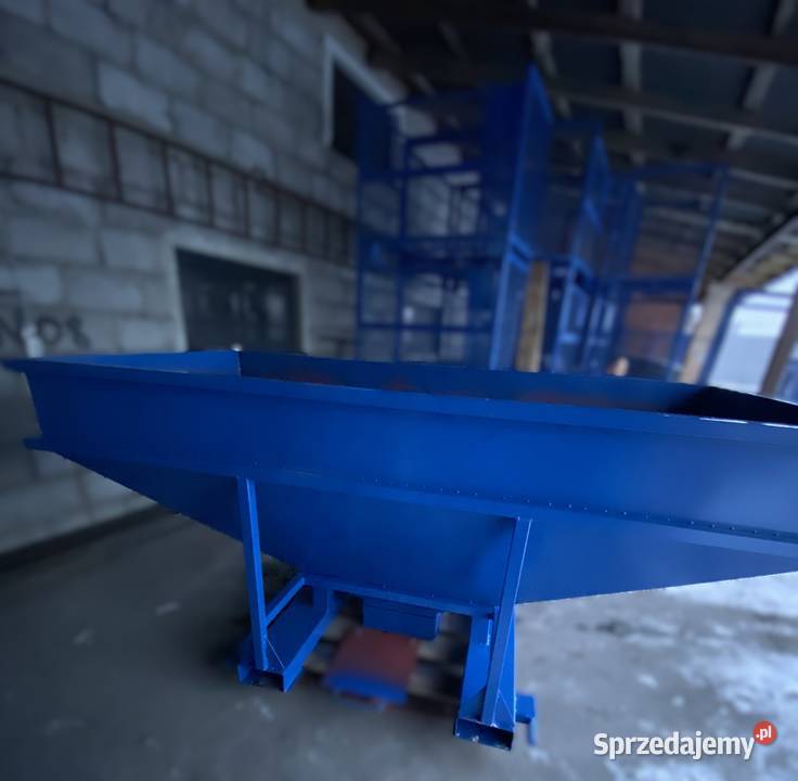 Kosz zasypowy paczkarka Zasobnik Bufor Biznes i Przemysł Niedrzew Pierwszy