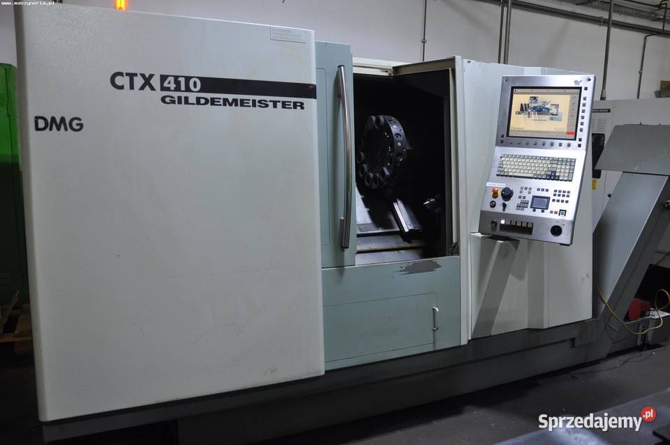 Centrum tokarskie CNC DMG GILDEMEISTER CTX 410