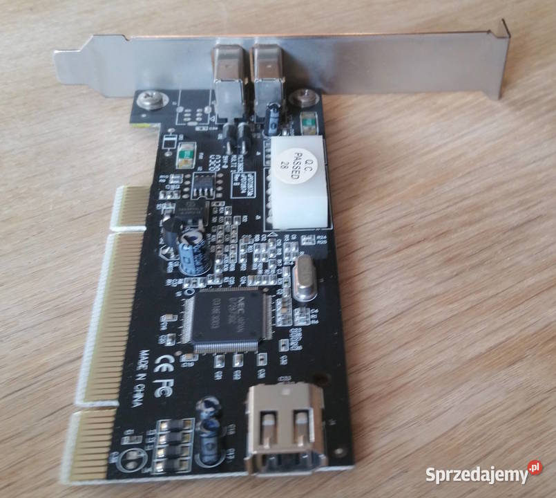 Karta FireWire IE1394A PCI firmy NEC mazowieckie Żyrardów