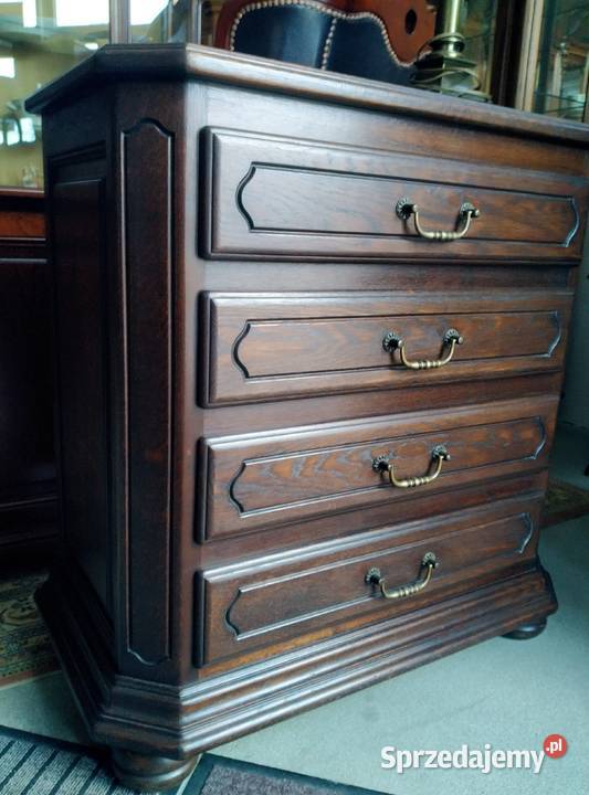 Dębowa komoda z szufladami Białystok