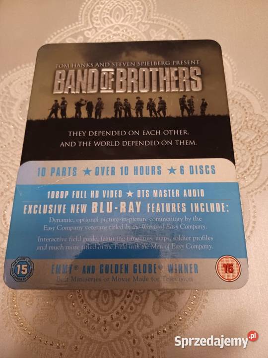 Band of Brothers Kompania Braci BluRay Metal Box pełne Filmy Warszawa sprzedam