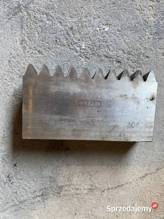 Nóż zębatkowy Maaga M320 Z10 FV łódzkie Czarnożyły