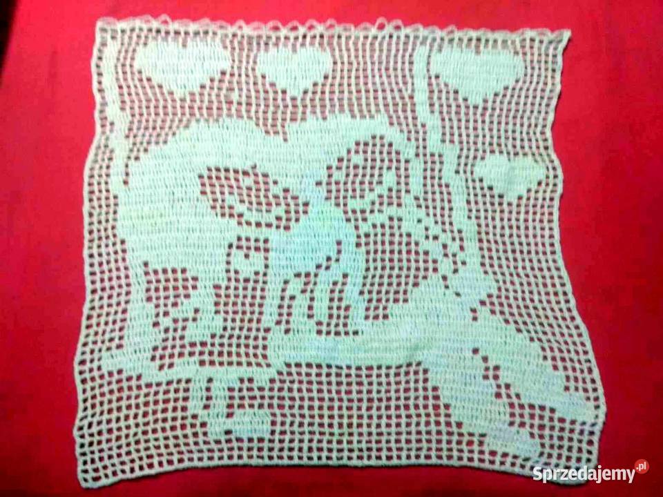 Ozdoba szydełkowa ok 68 x 58 Pozostałe Katowice sprzedam