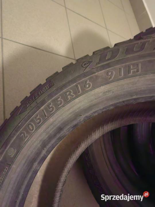 Opony zimowe 20555r16 Okazja Tanio 16cale Kraków sprzedam