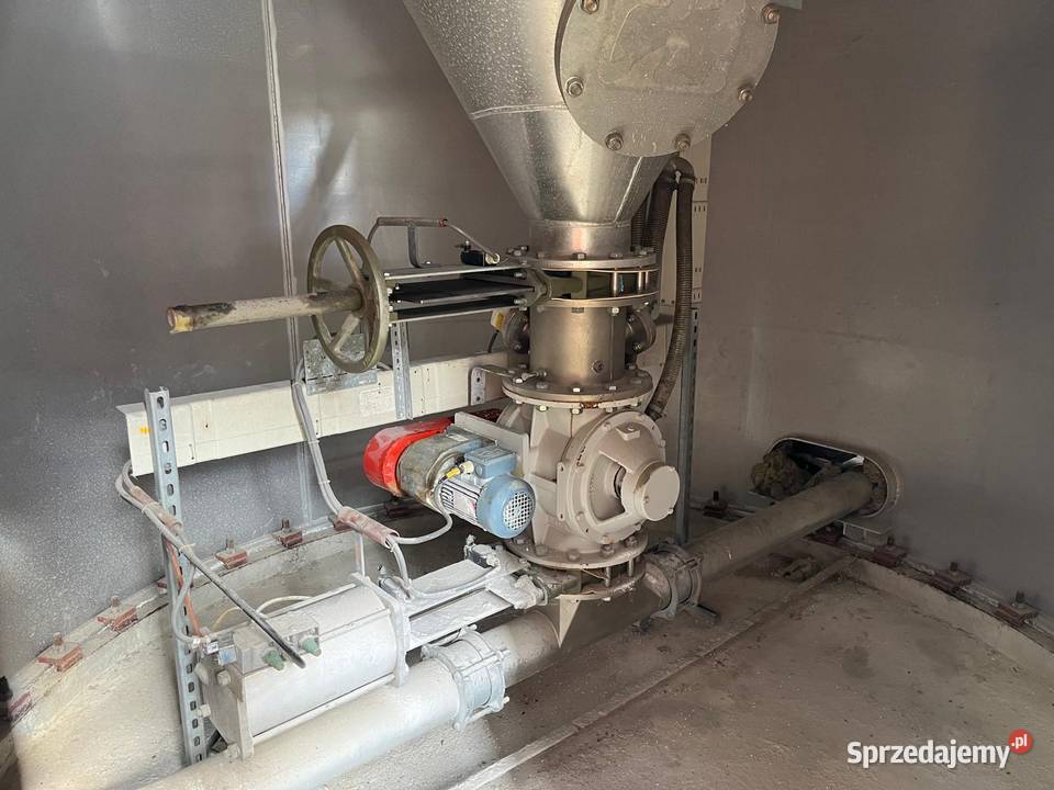 Silos silosy aluminiowe do granulatu tworzywa o