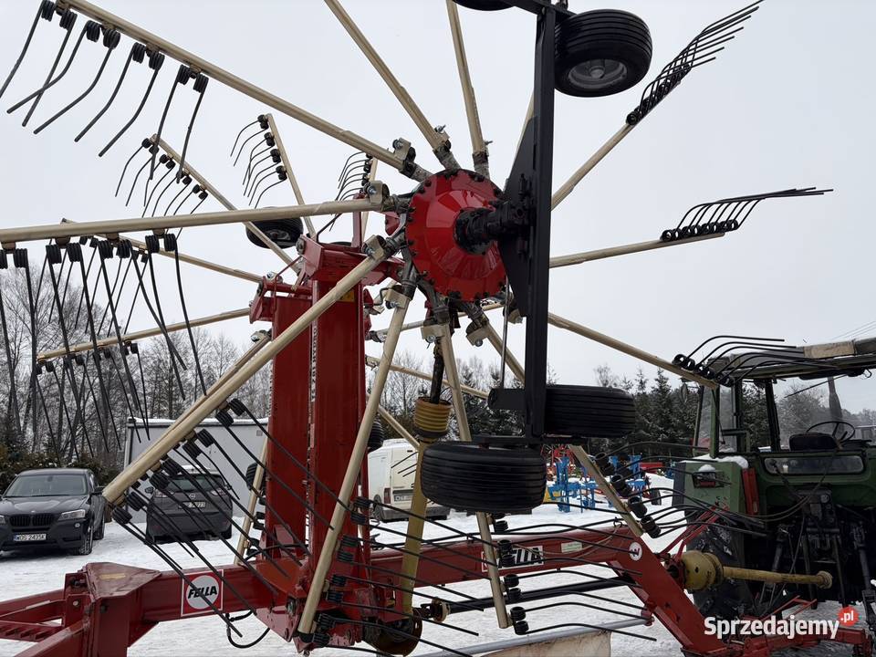 Zgrabiarka 2 karuzelowa Fella TS 781 Hydro 78m mazowieckie Myszyniec