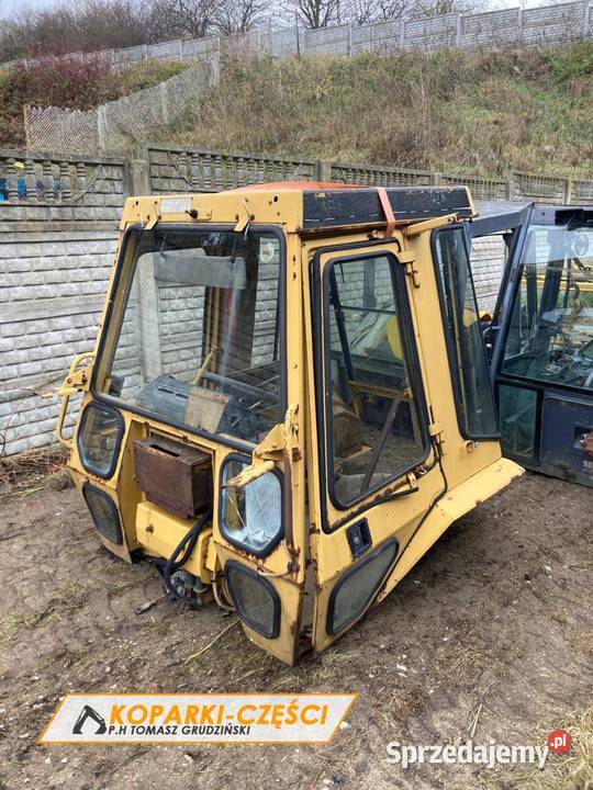 Kabina CAT Caterpillar 428 II Motoryzacja Kosakowo