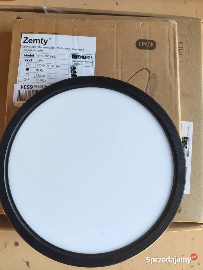 PLAFON LED PANEL NATYNKOWY NIEMRUGAJĄCY 24W Zawiercie