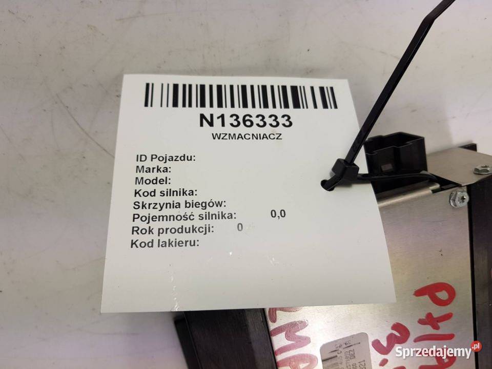 WZMACNIACZ AUDIO 3D0035465C VW PHAETON Lipno sprzedam