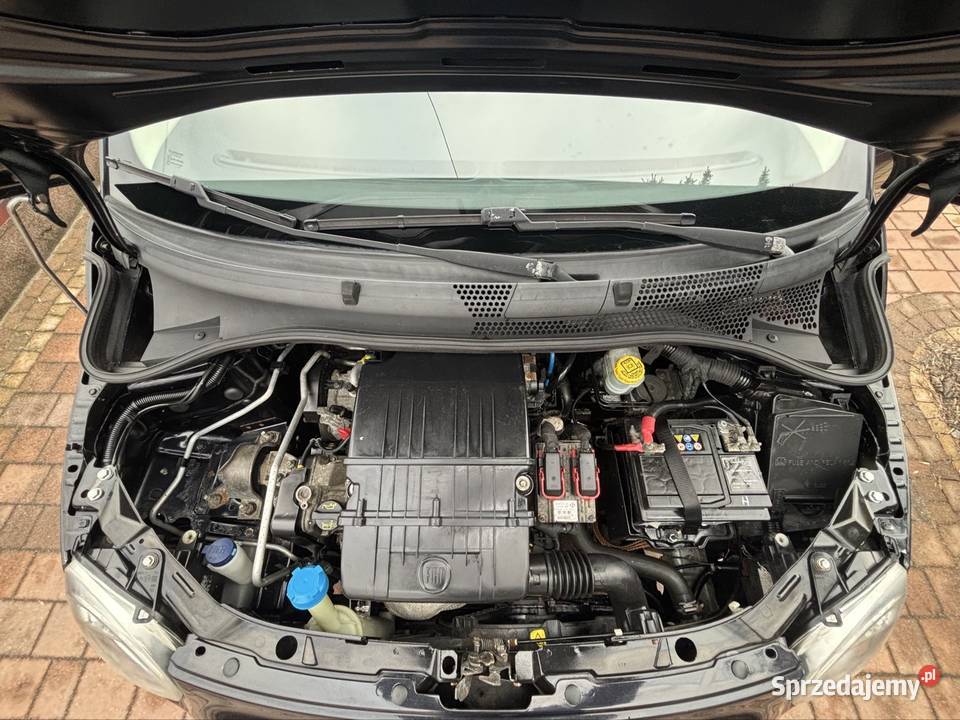 Fiat 500 12 Benz Klima Panorama Dach Alufelgi 1200cm3 wielkopolskie Jarocin sprzedam