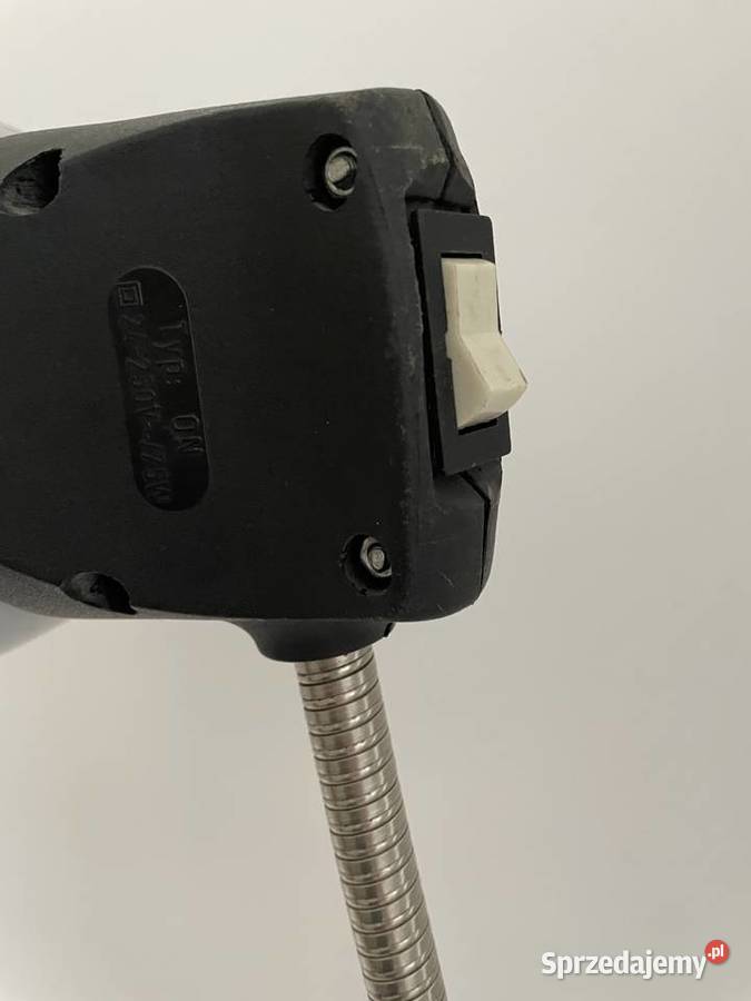 Stara lampa kreślarska biurkowa PRL Łódź