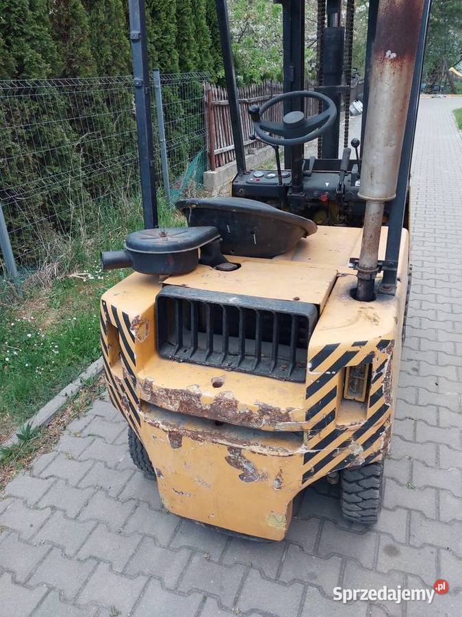 Wozek widłowy widlak GPW silnik Perkins 3p Kozubszczyzna