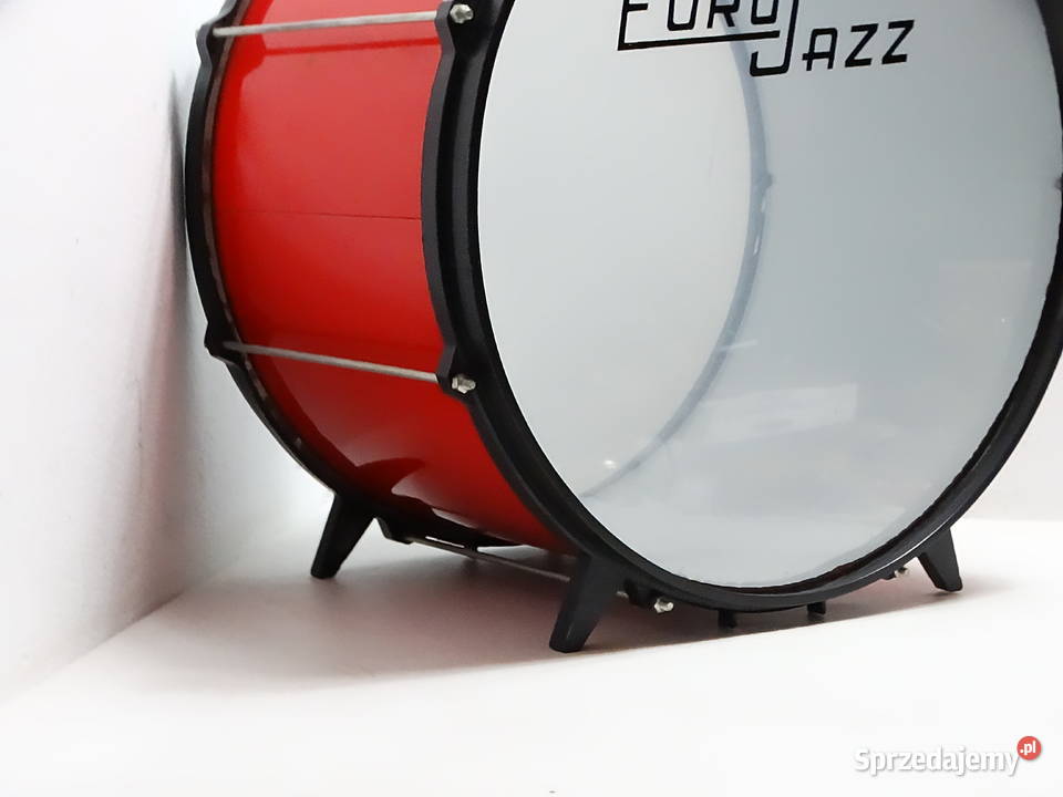 Czerwony Bęben Basy Centrala Instrument Muzyczny Biłgoraj