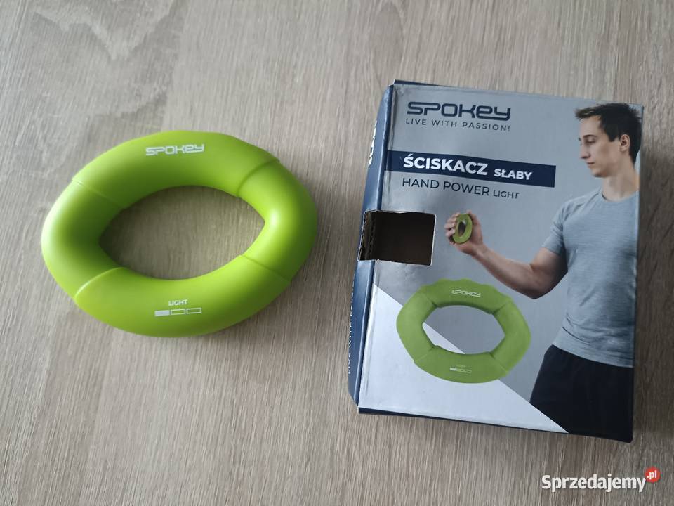 Ściskacz Słaby Silikonowy Owalny Spokey Zielony pomorskie Kwidzyn