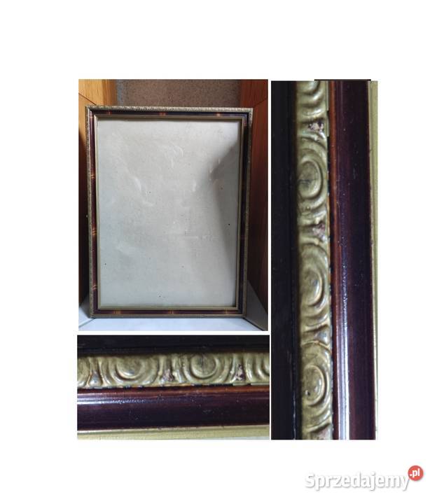 Ramka rustykalna antyczna oprawa vintage retro Kielce