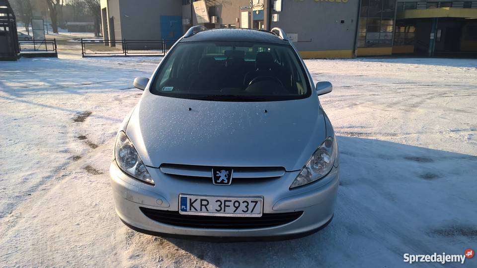Peugeot 307 SW Okazja uszkodzony małopolskie Kraków
