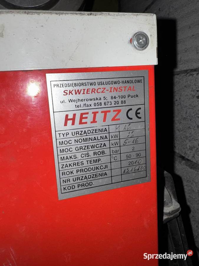 Piec HEITZ M16 16kw Białystok