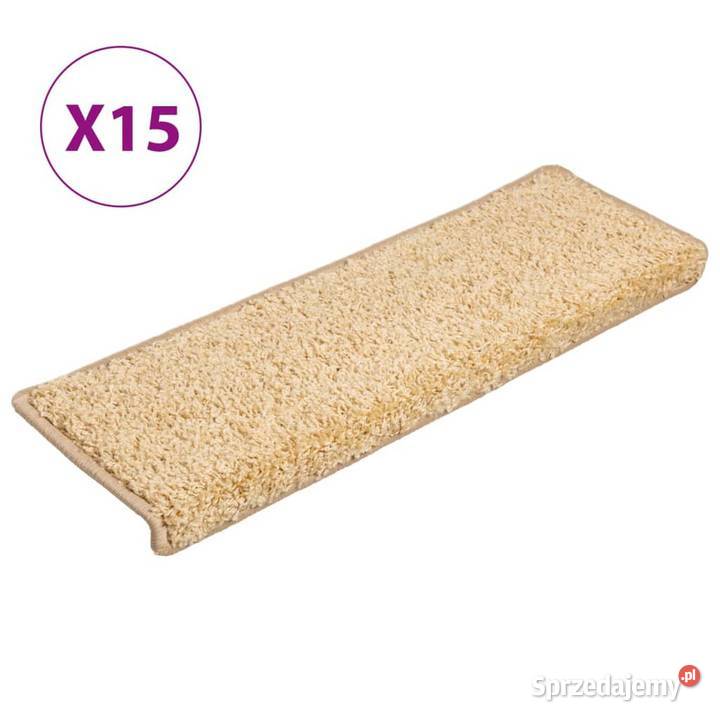 vidaXL Nakładki na schody 15 65x21x4