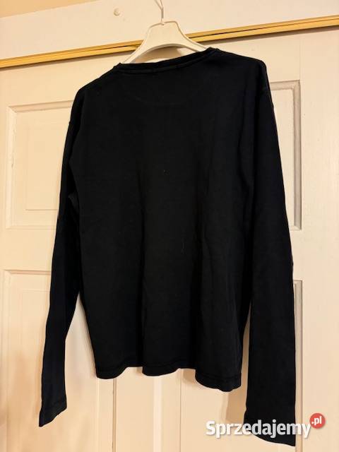 Bluza męska River Island L czarna z długim długi