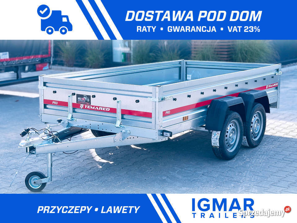 Przyczepa samochodowa TEMARED PRO 30152 kujawsko-pomorskie