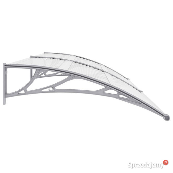 Daszek drzwi szaroprzezroczysty 240 x 75 PC Warszawa