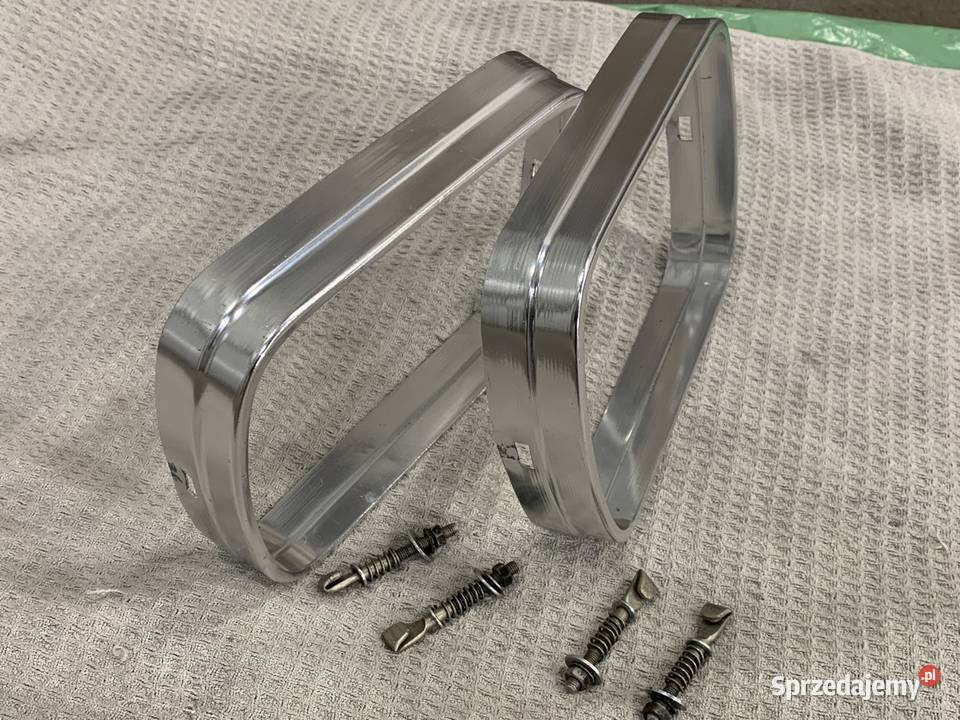 Chrom ramki lamp Fiat 126p aluminiowe oryginalne Kraków