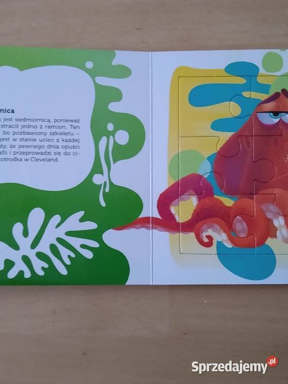 Książka książeczka z puzzlami Gdzie jest Dory Szczecin