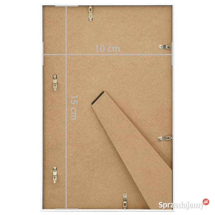 Ramki na zdjęcia 3 stojące białe 10x15 MDF mazowieckie Warszawa
