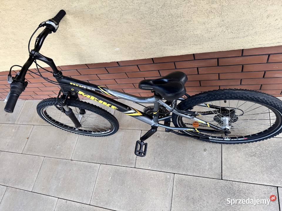 Rower młodzieżowy koła 24 czarny góral miejski Miejskie Garwolin