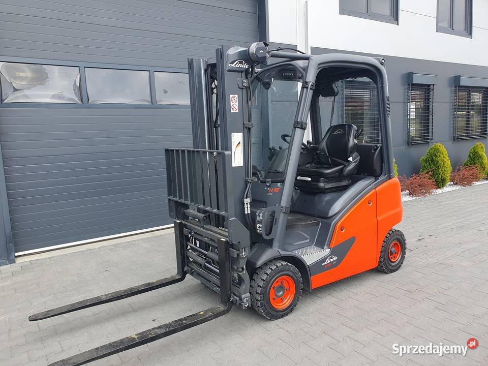 Wózek widłowy LINDE H16T 2021r 2500mtg Triplex Linde małopolskie sprzedam